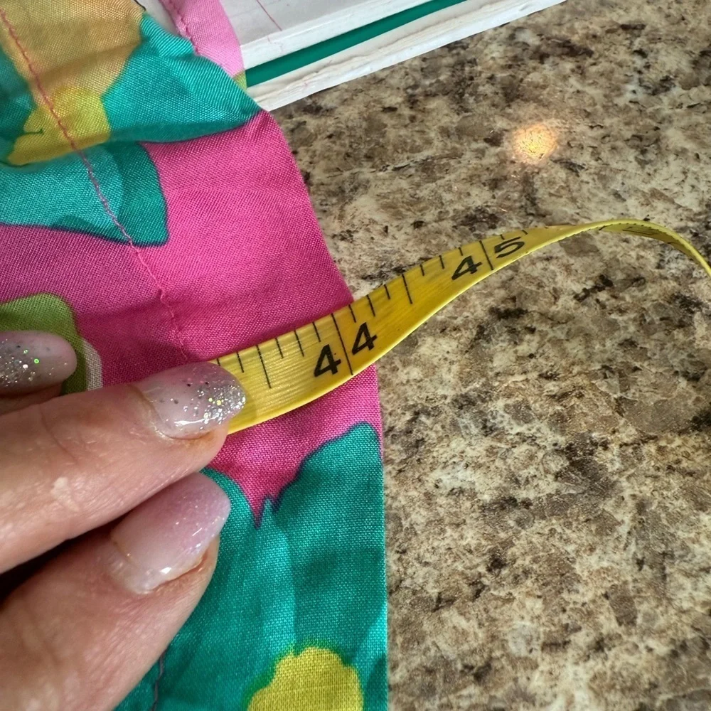 Draper James Pink and Green Midi Dress - Picture 7 of 10